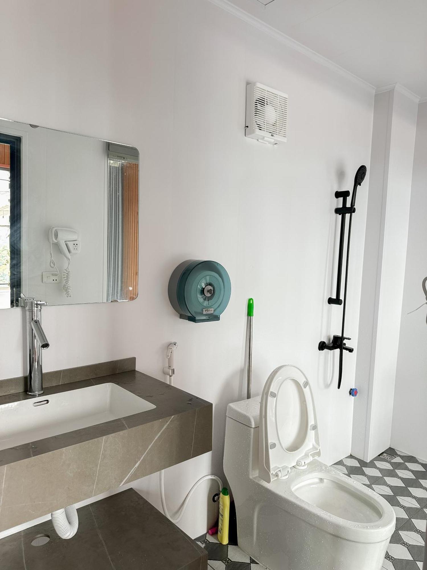 Bach Xanh House Apartment Tam Dao Bagian luar foto