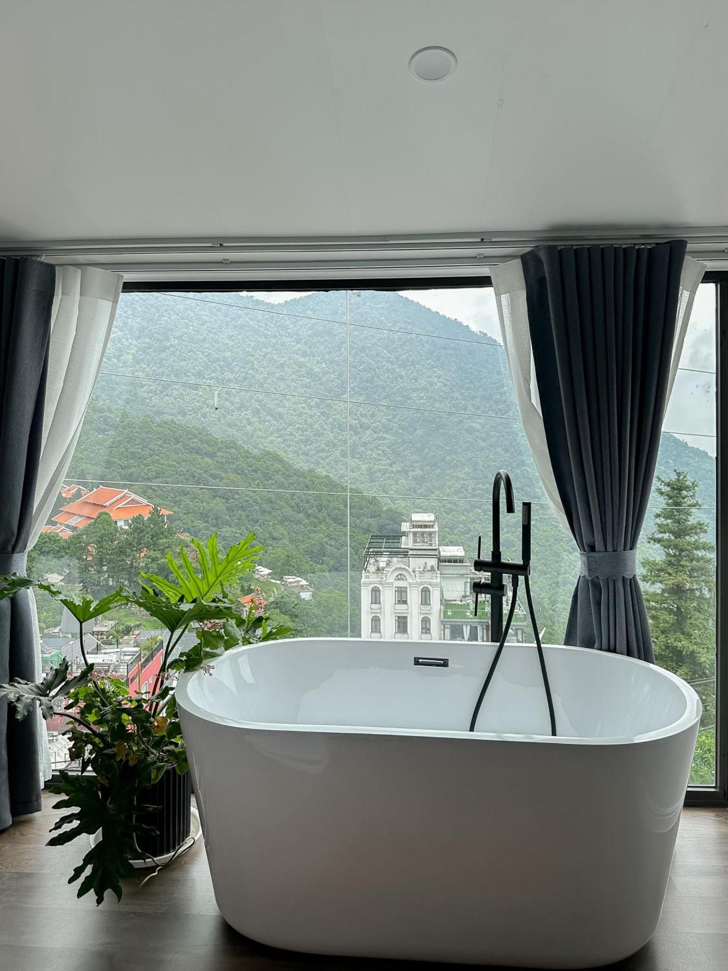 Bach Xanh House Apartment Tam Dao Bagian luar foto